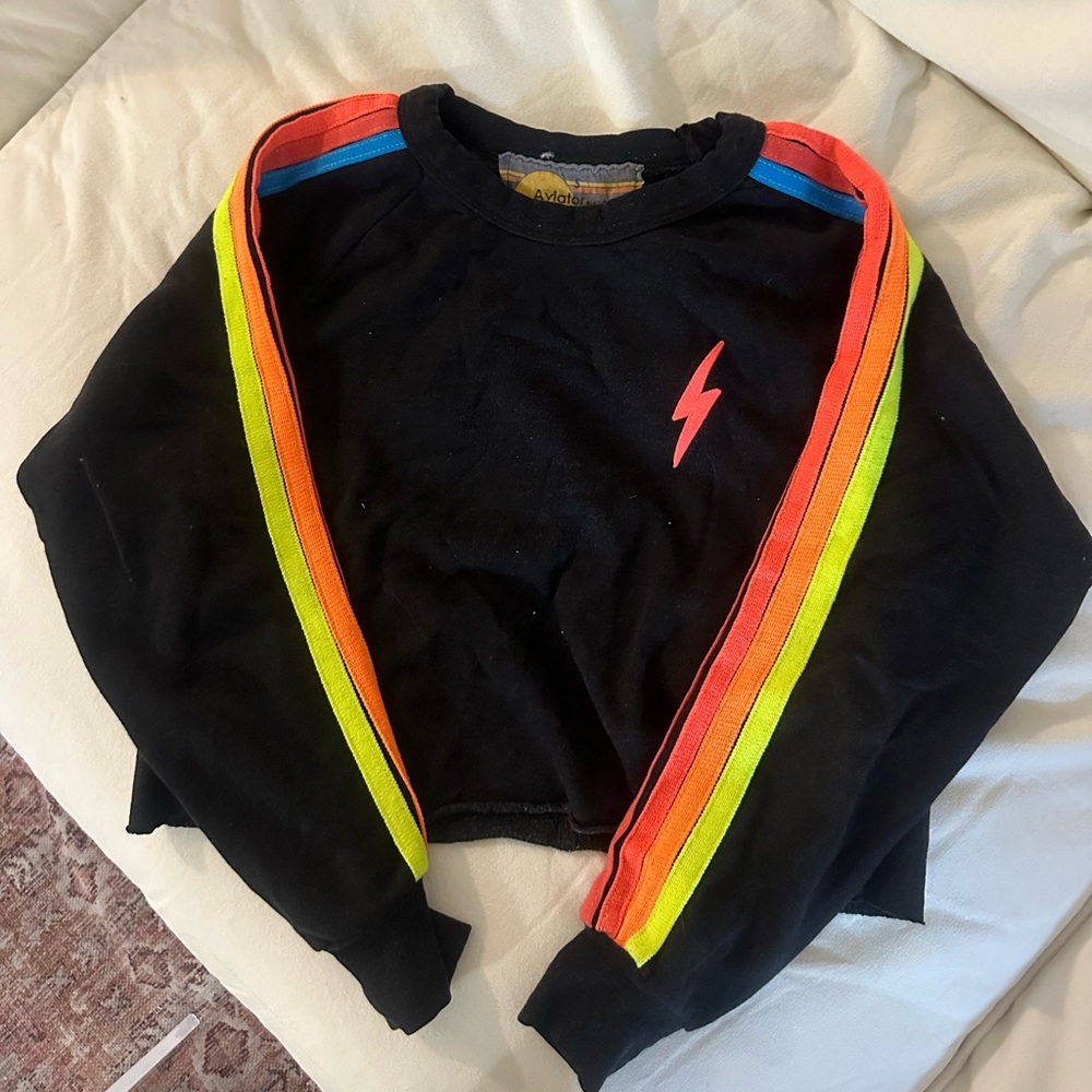 Aviator Nation Black Sweatset - matching set